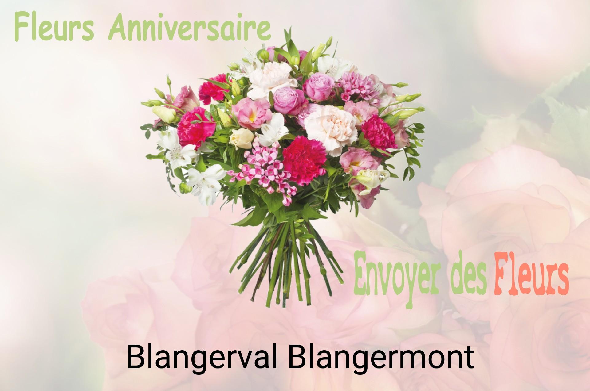 Bouquet de fleurs d’anniversaire livré à Blangerval-Blangermont